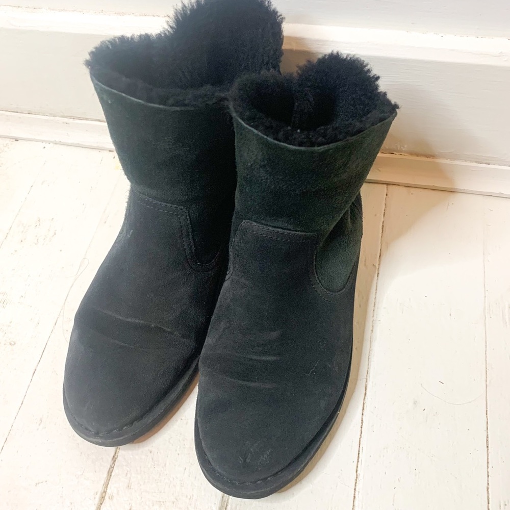 Ugg boots Naiyah Black suede size 8.5